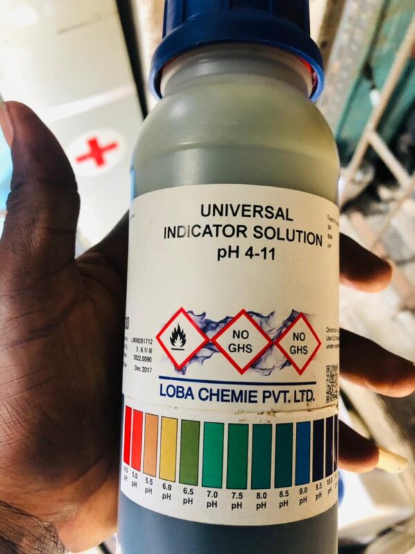Universal indicator solution 500ml