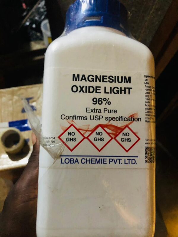 Magnesium oxide light
